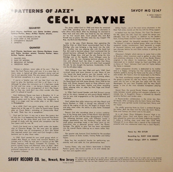 Patterns Of Jazz