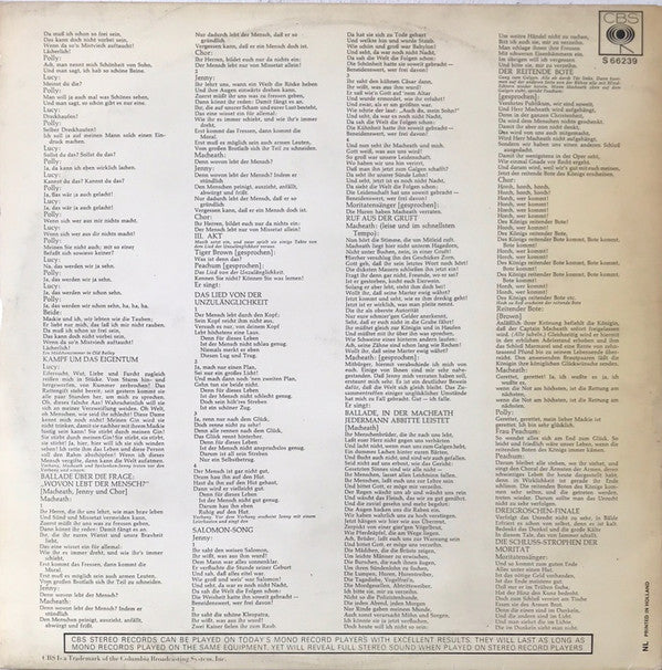 Die Dreigroschenoper