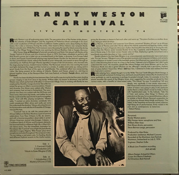 Carnival (Live At Montreux '74)