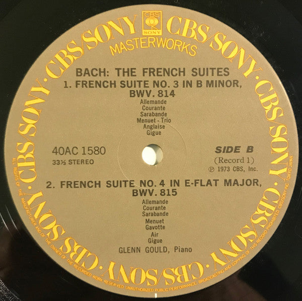 French Suites Complete & Overture In The French Style
