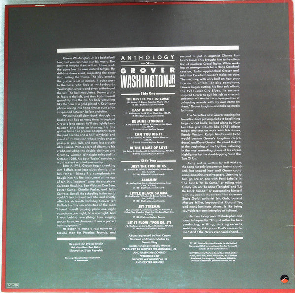 Anthology Of Grover Washington Jr.