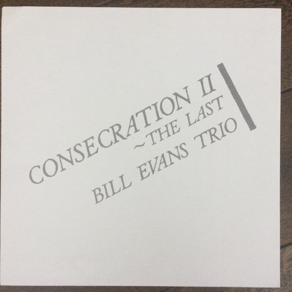 Consecration II - Last