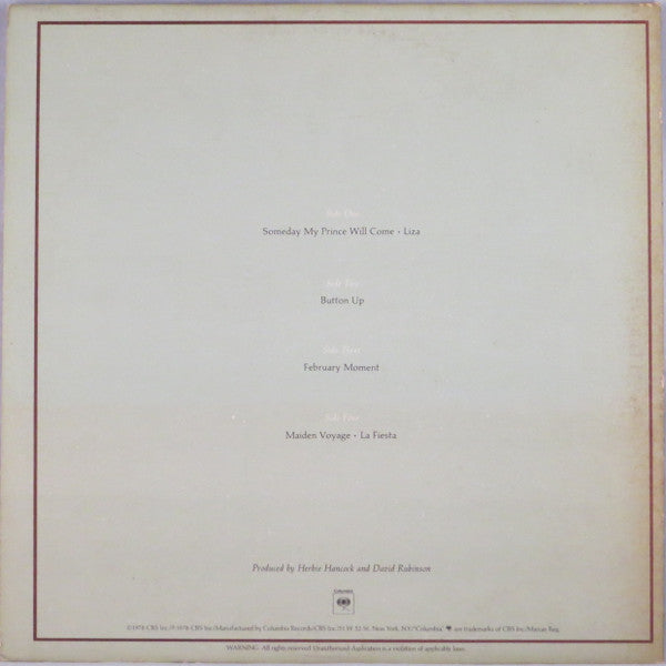 An Evening With Herbie Hancock & Chick Corea In Concert 1978