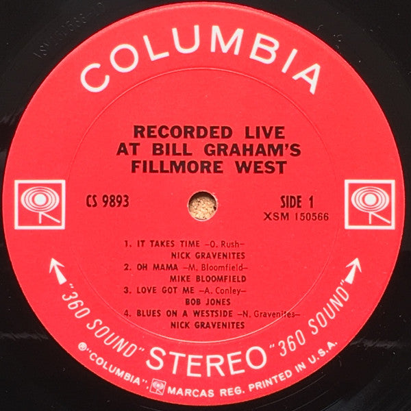 Live At Bill Graham's Fillmore West