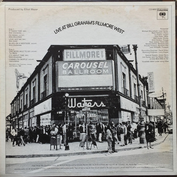 Live At Bill Graham's Fillmore West