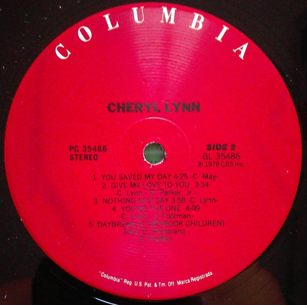 Cheryl Lynn