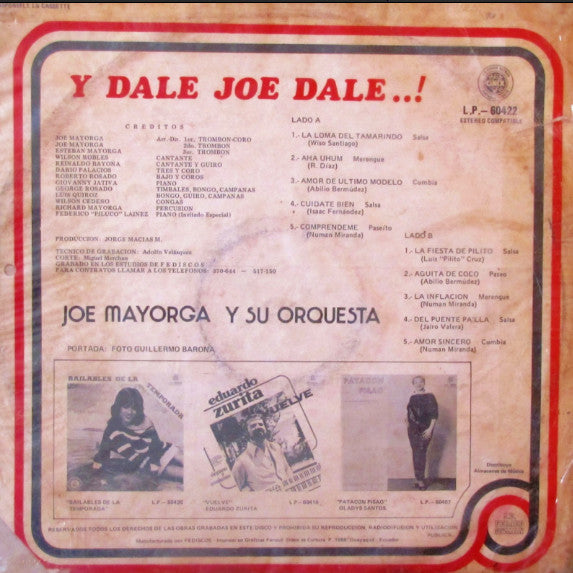 Release: Unknown Release-Vinyl-Ecuador-1986-L.P.-60422-10763571