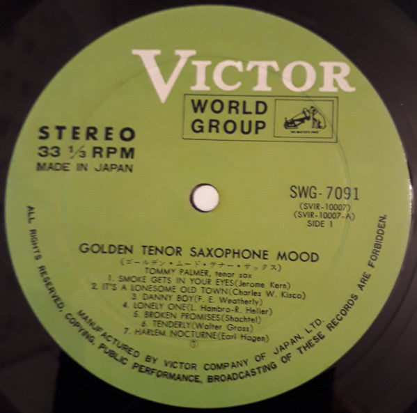 Golden Tenor Saxophone Mood = ゴールデン・ムード・テナー・サックス