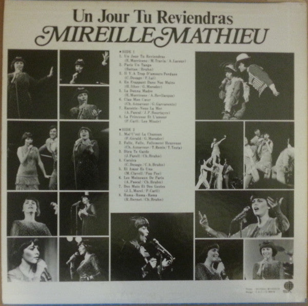 Un Jour Tu Reviendras