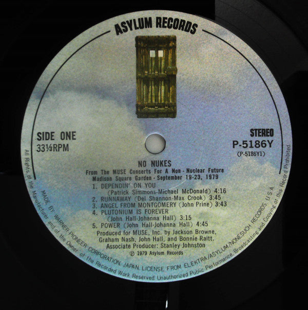 No Nukes - From The Muse Concerts For A Non-Nuclear Future - Madison Square Garden - September 19-23, 1979