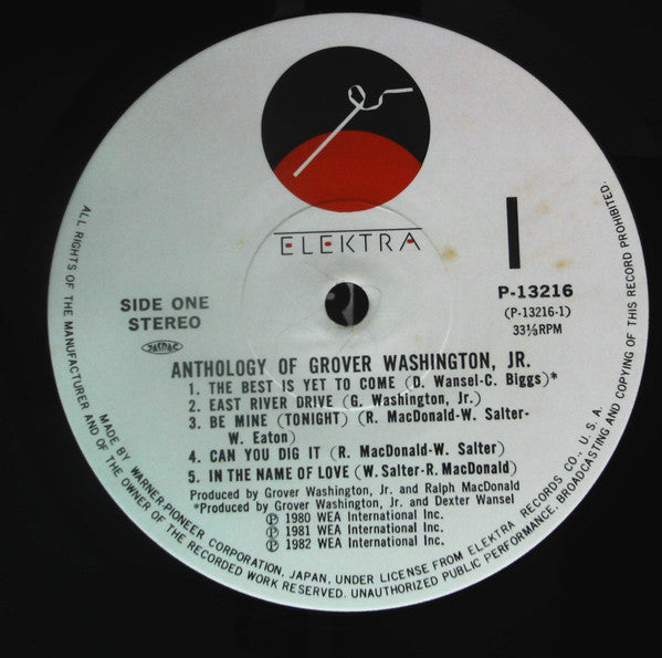 Anthology Of Grover Washington Jr.