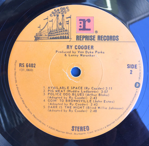 Ry Cooder