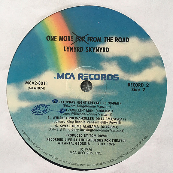 One More From The Road