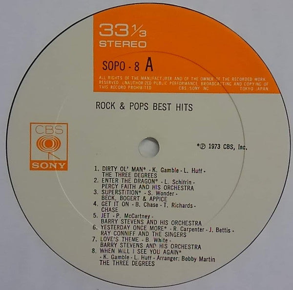 Rock & Pops Best Hits