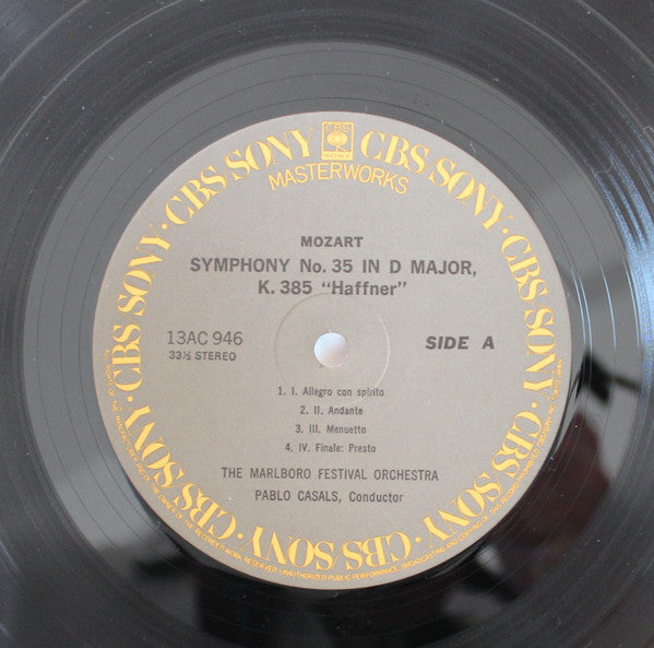 Casals Conducts Mozart: Symphony No. 35 "Haffner" Symphony No. 36 "Linz"