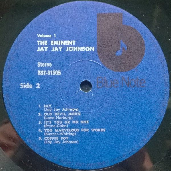 The Eminent Jay Jay Johnson Volume 1