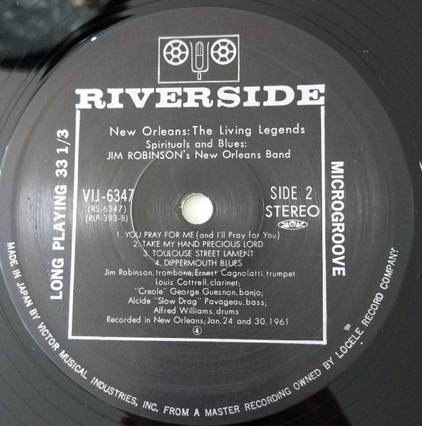 Jim Robinson Plays Spirituals And Blues