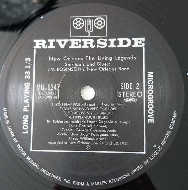 Jim Robinson Plays Spirituals And Blues