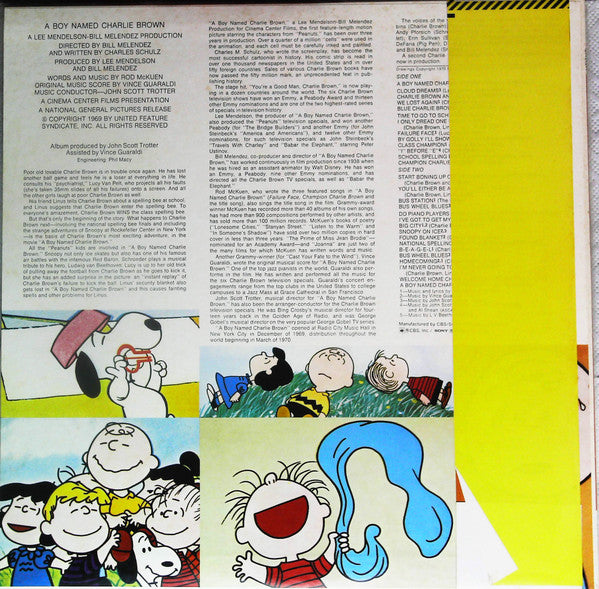 Selections From The Soundtrack "A Boy Named Charlie Brown"