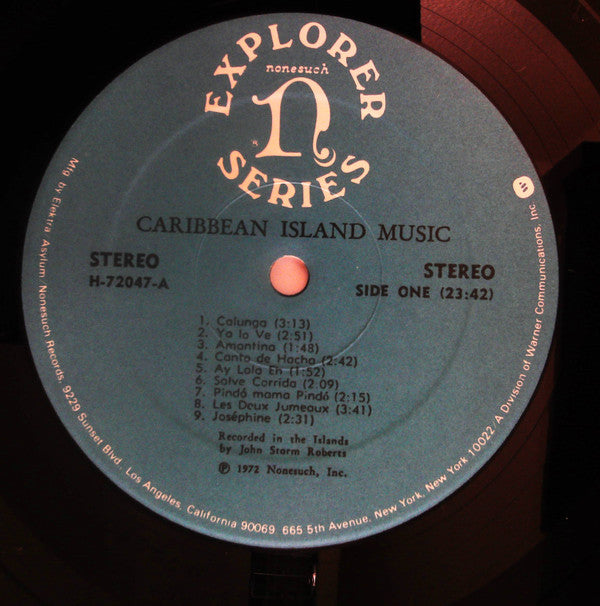 Caribbean Island Music, Songs And Dances Of Haiti, The Dominican Republic & Jamaica