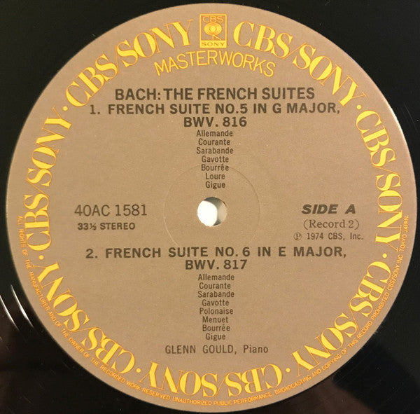 French Suites Complete & Overture In The French Style