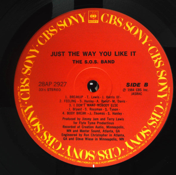 Just The Way You Like It