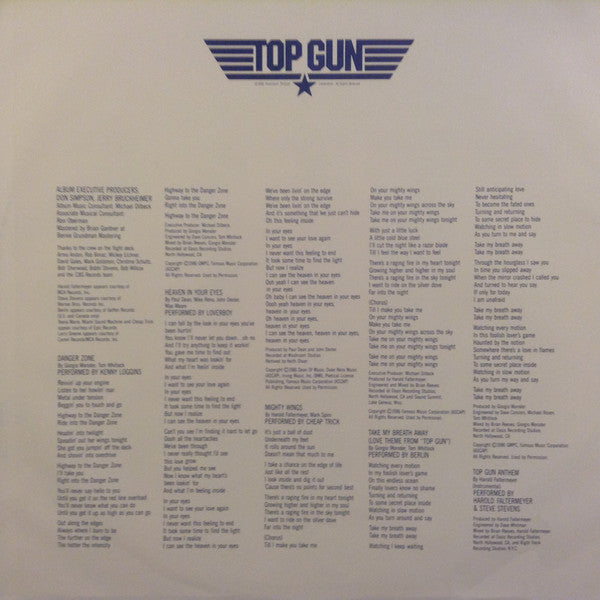 Top Gun (Original Motion Picture Soundtrack)