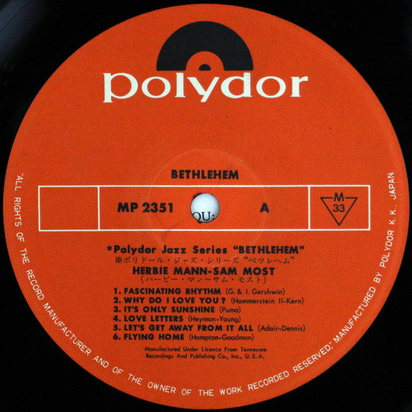 The Herbie Mann-Sam Most Quintet