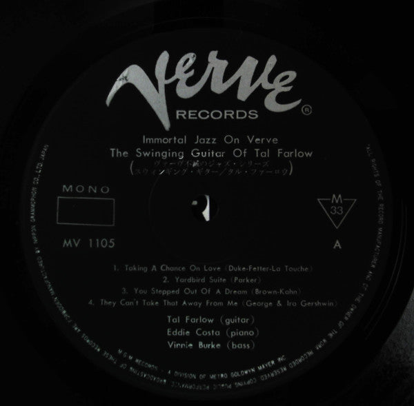 The Swinging Guitar Of Tal Farlow