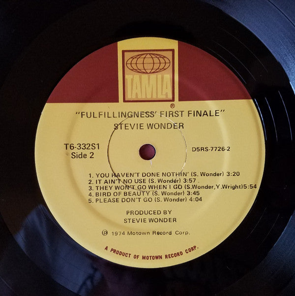 Fulfillingness' First Finale