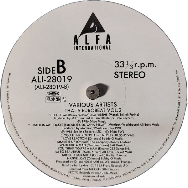 That's Eurobeat Vol. 2