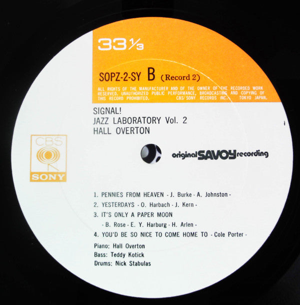 Jazz Laboratory Series Vol. 1 & 2 / Signal!