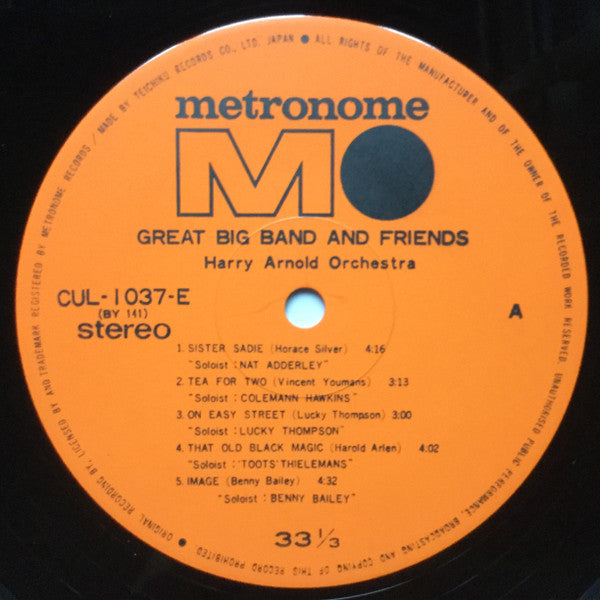 Great Big Band And Friends = ハリー・アーノルド・アンド・ヒズ・フレンズ