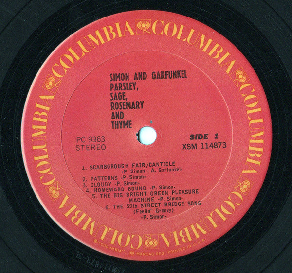 Parsley, Sage, Rosemary And Thyme