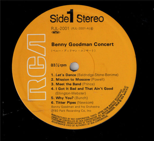 Benny Goodman Concert