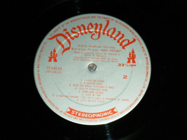 Walt Disney Presents Mary Poppins (Original Soundtrack Recording)