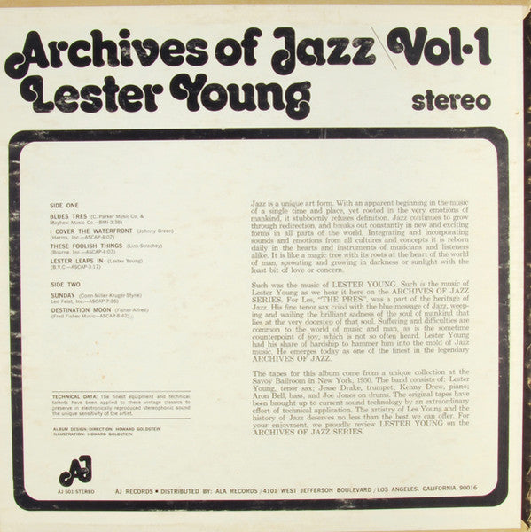 Archives Of Jazz Vol 1