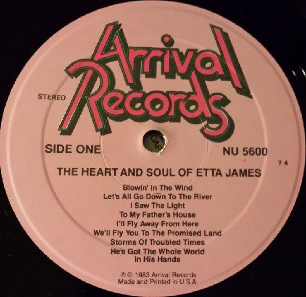 The Heart And Soul Of Etta James