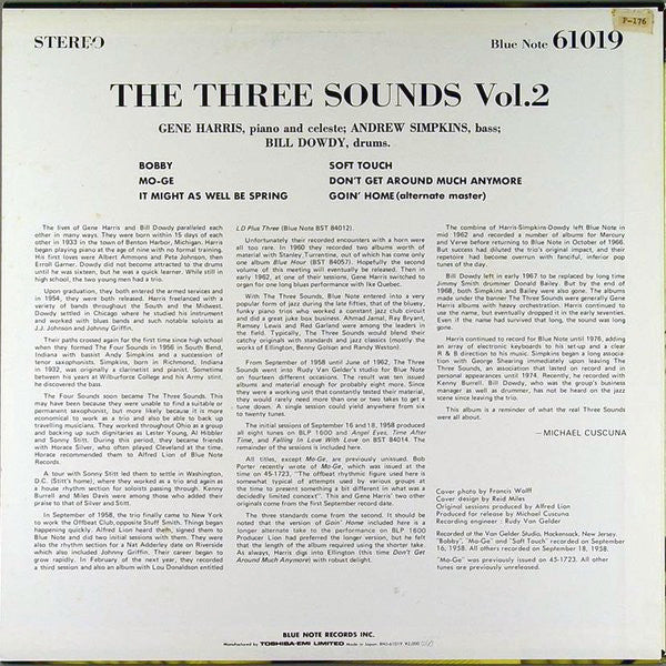 The Three Sounds Vol.2