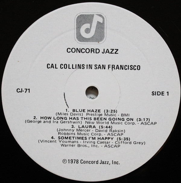 Cal Collins In San Francisco