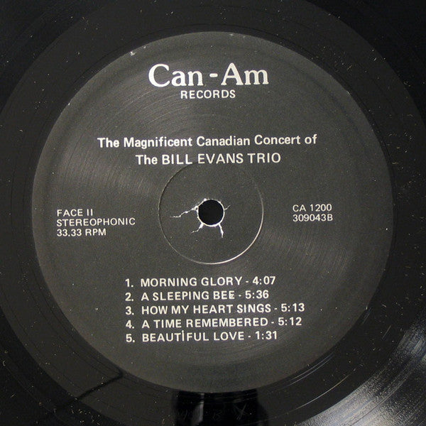 The Canadian Concert of Bill Evans