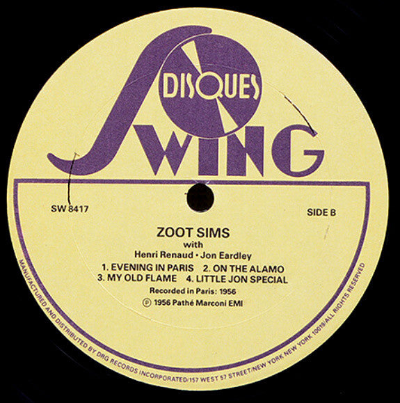 Recorded In Paris 1956