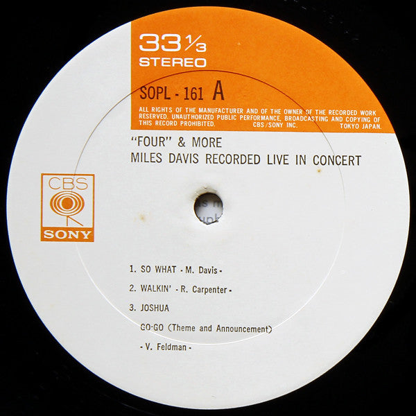 'Four' & More - Recorded Live In Concert