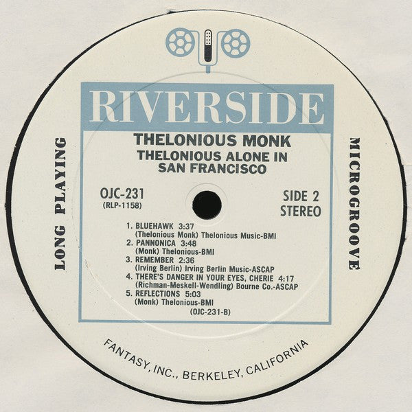 Thelonious Alone In San Francisco