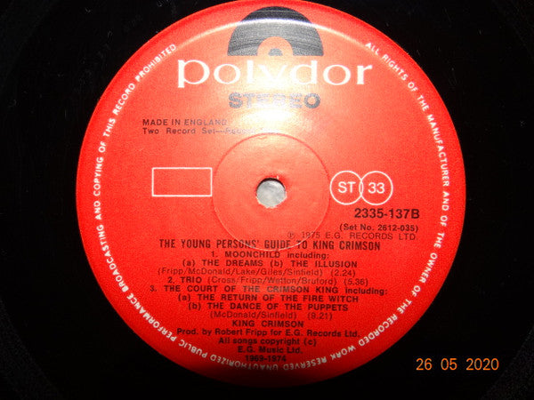 The Young Persons' Guide To King Crimson