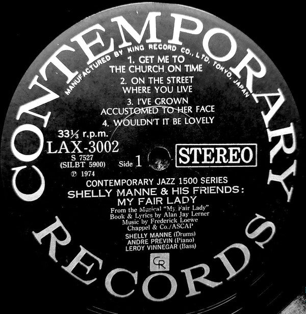 Modern Jazz Performances Of Songs From My Fair Lady