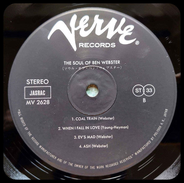 The Soul Of Ben Webster