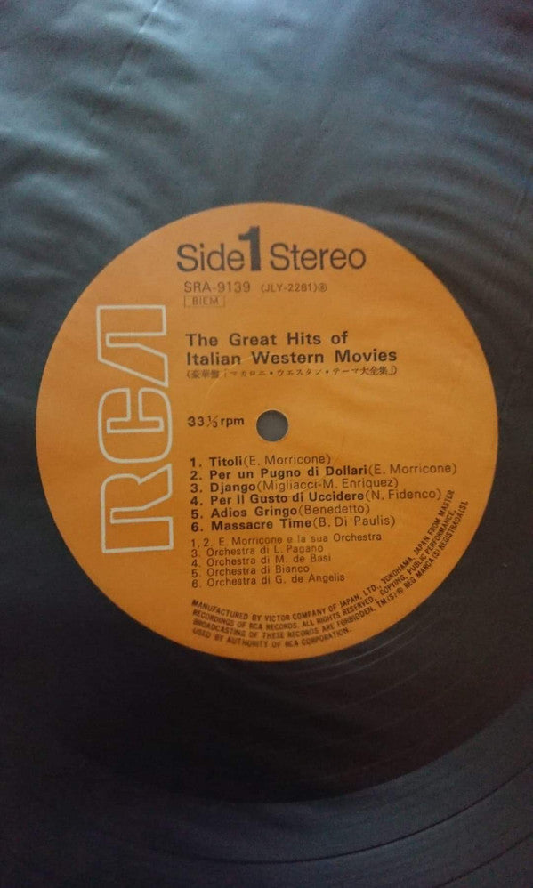 The Great Hits Of Italian Western Movies