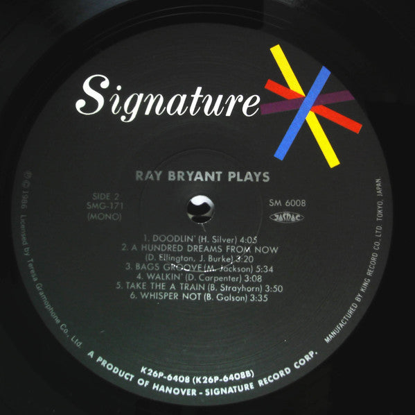 Ray Bryant Plays