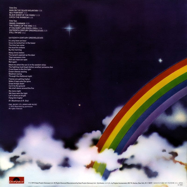 Ritchie Blackmore's Rainbow = 銀嶺の覇者